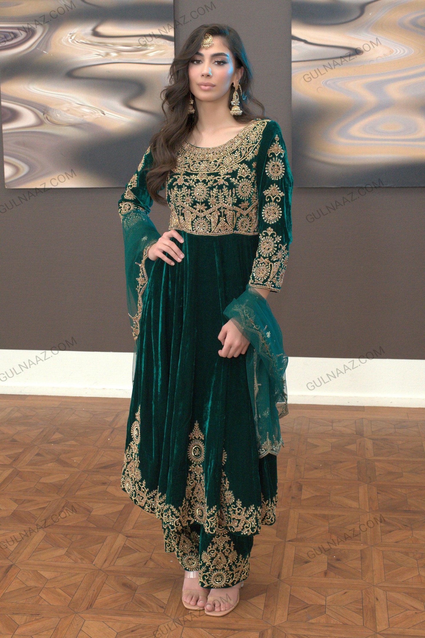 Buy Haiza | Party wear gown by Gulnaaz Khan Fashions 50 Buy Haiza | Party wear gown by Gulnaaz Khan Fashions 50