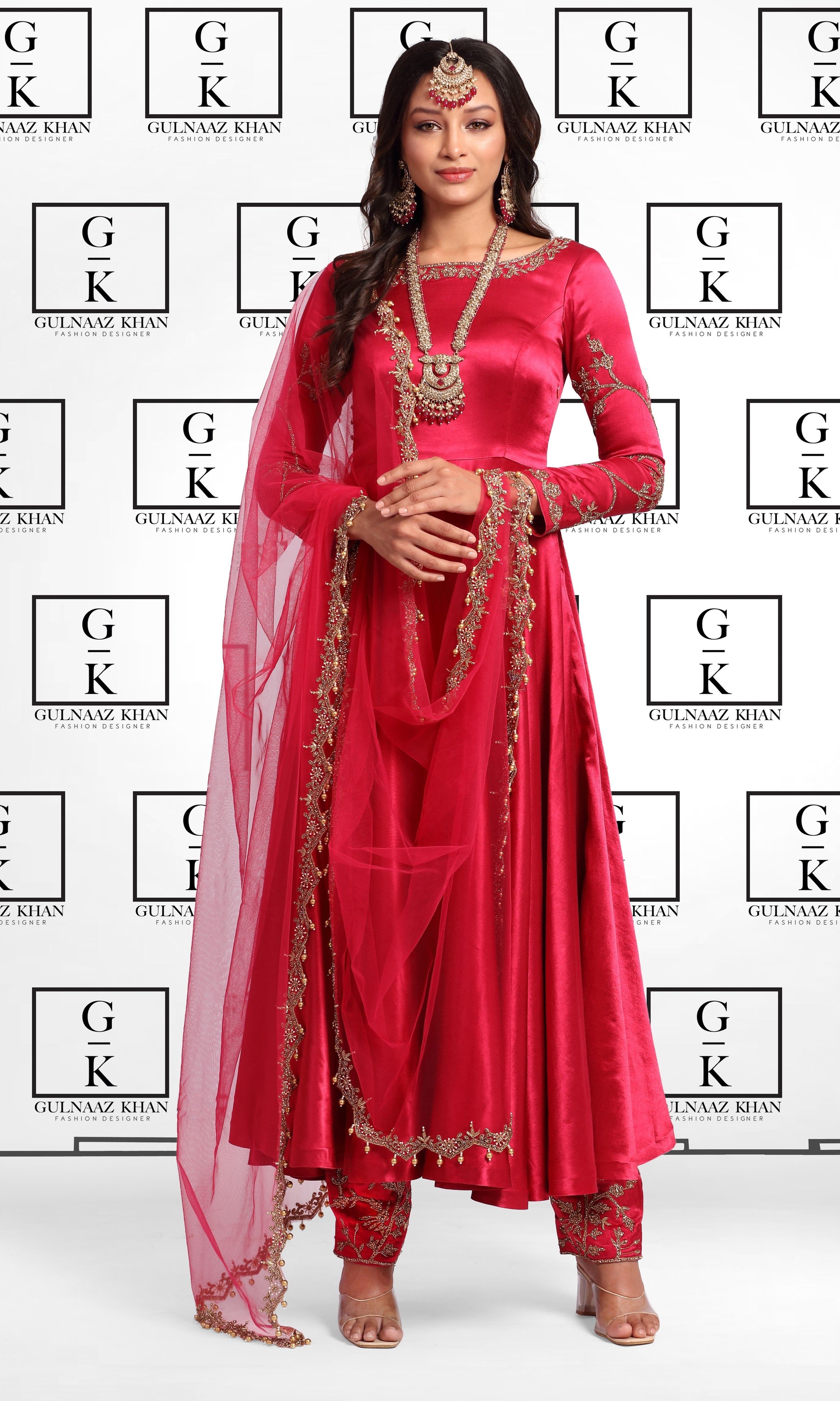 party wear anarkali suit