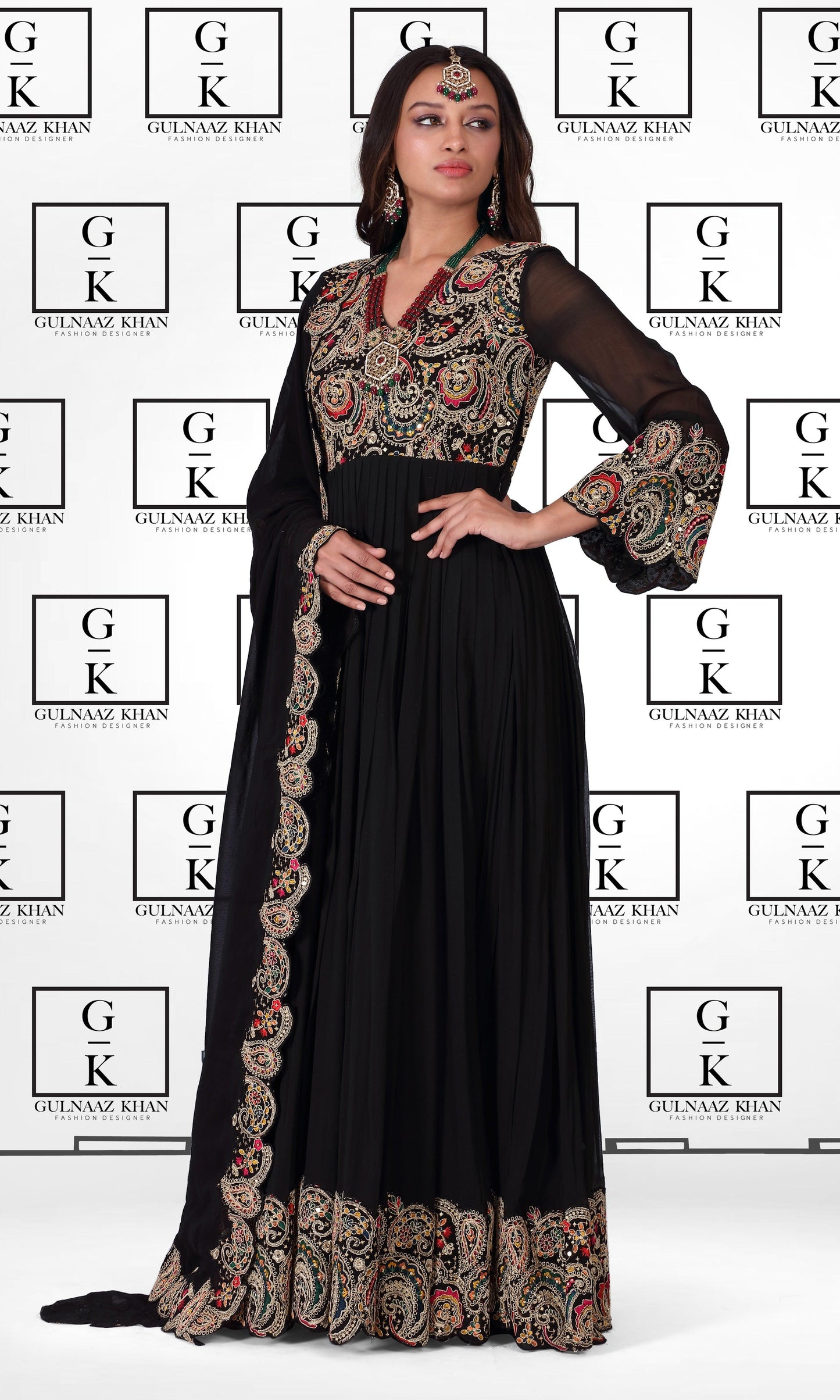 Shop tradtional black afghan dress for women by Gulnaaz Khan Gulnaaz Fashion Shop tradtional black afghan dress for women by Gulnaaz Khan Gulnaaz Fashion