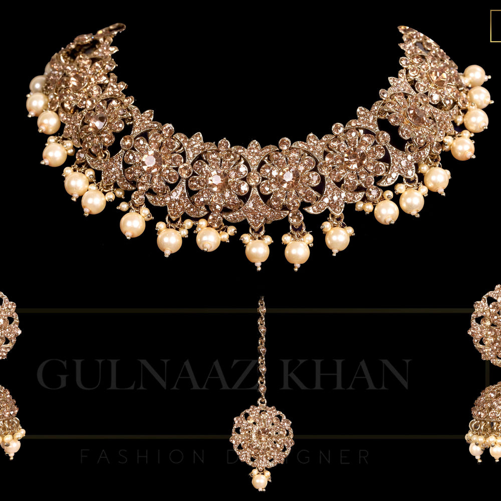 
                  
                    gold plated kundan set
                  
                