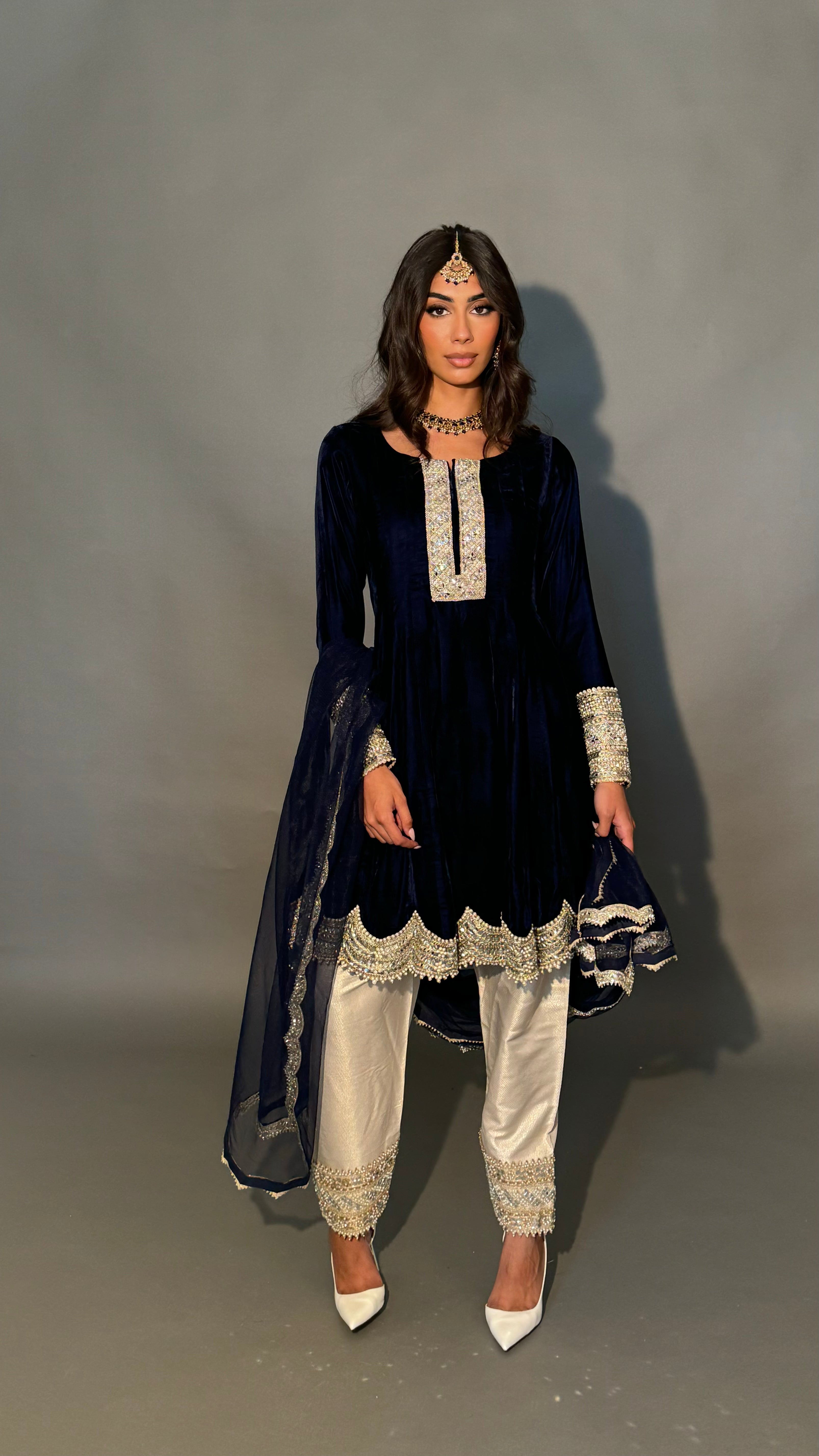 black kameez with pant