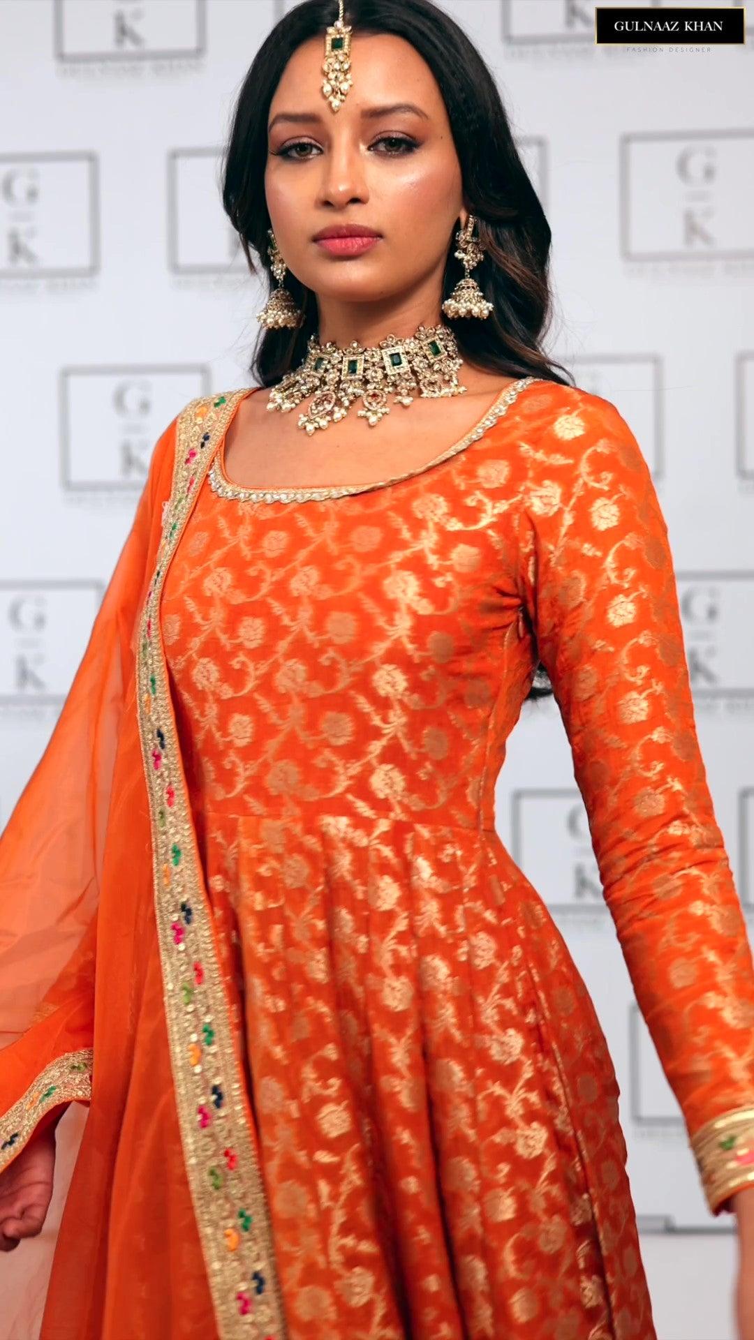 orange dress bollywood Shop Bollywood dresses for Women Online Worldwide