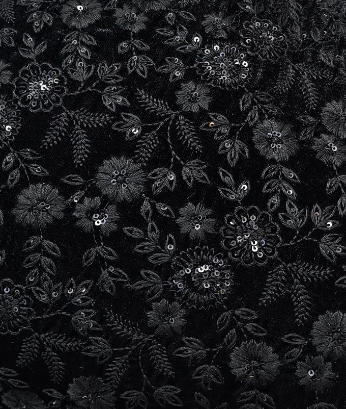 Premium black festive kurta for wedding wear