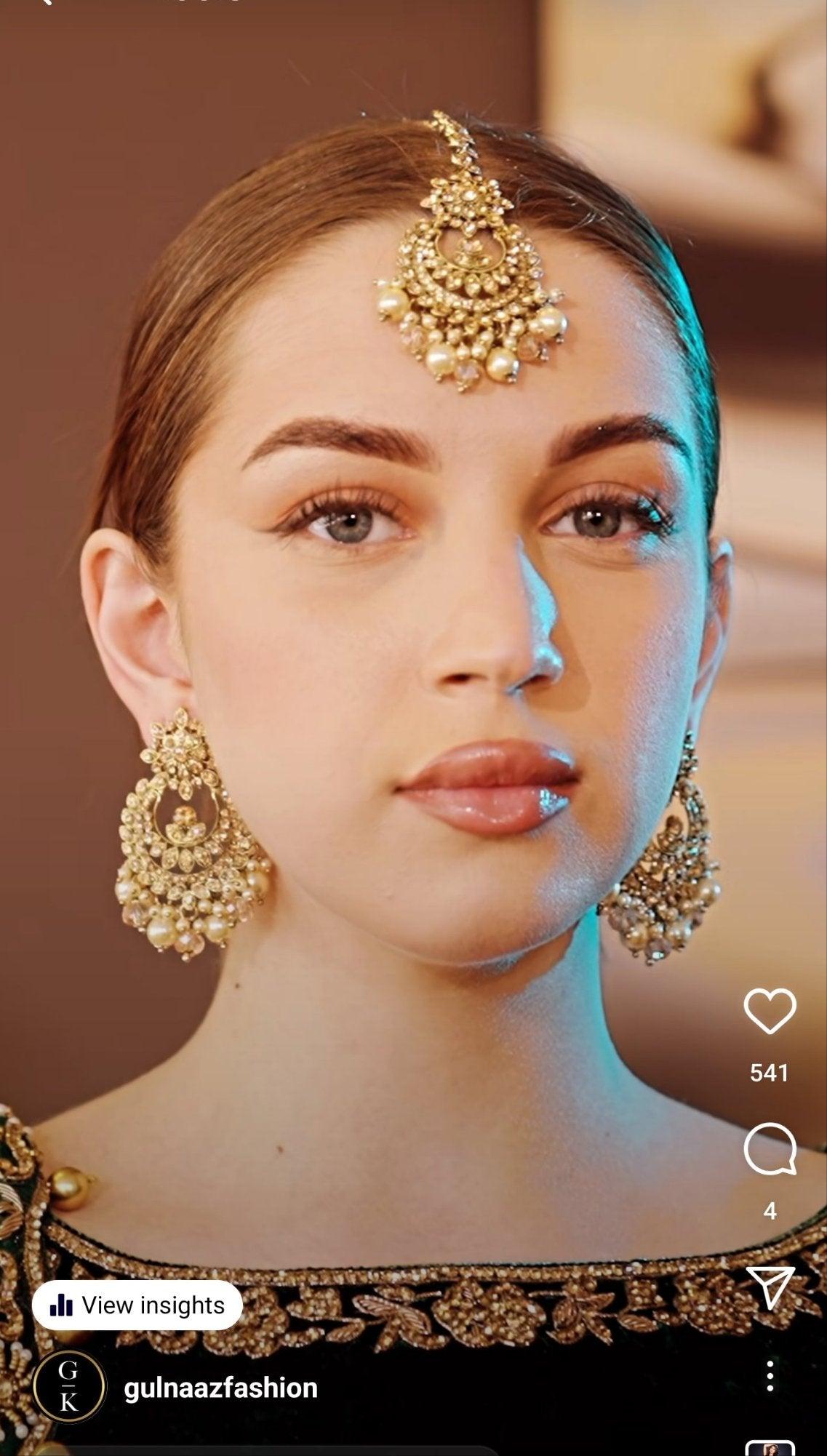 earring set with necklace