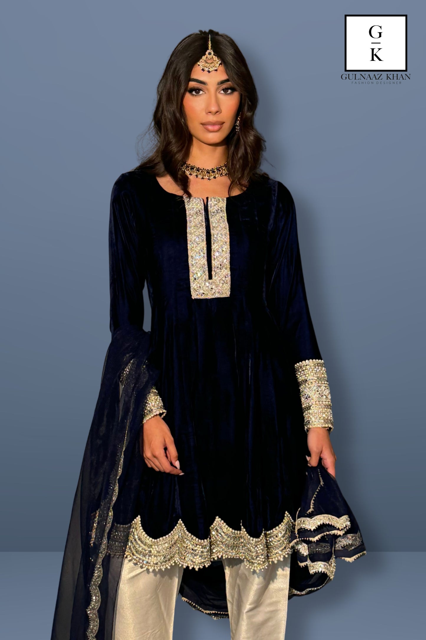black kameez with pant