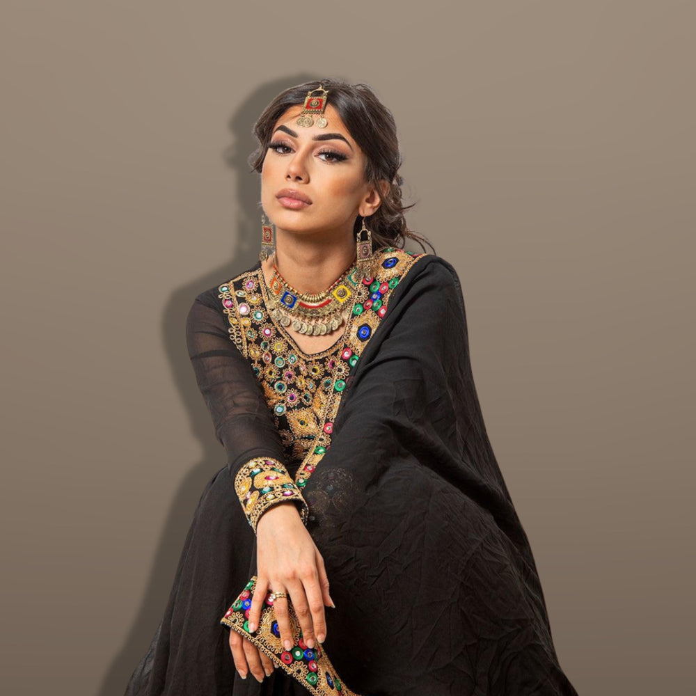 traditional afghan suit 