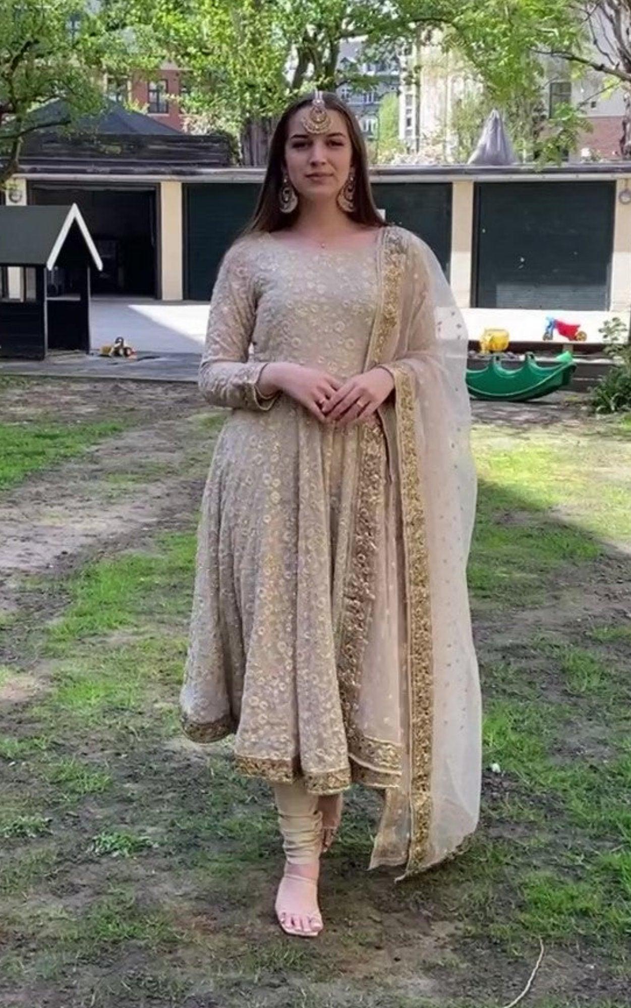 anarkali gown