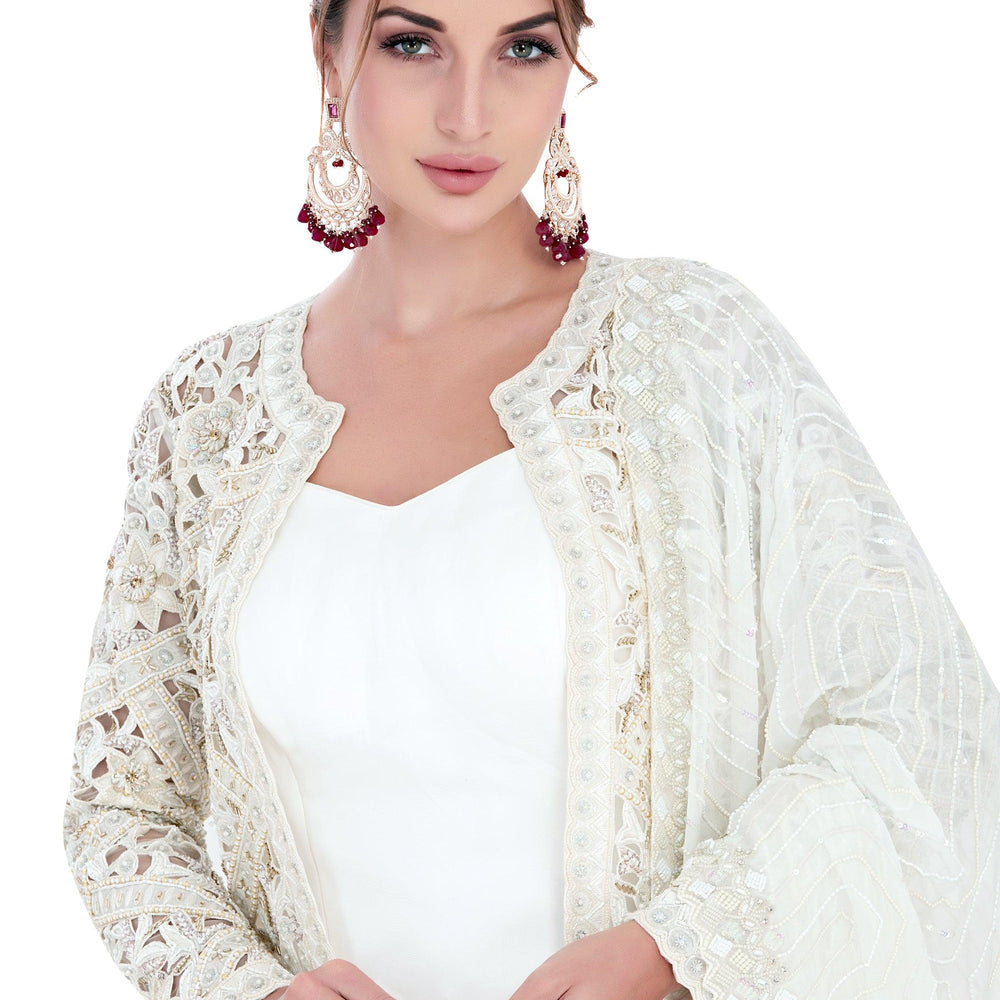 
                  
                    kameez with gharara and jacket
                  
                