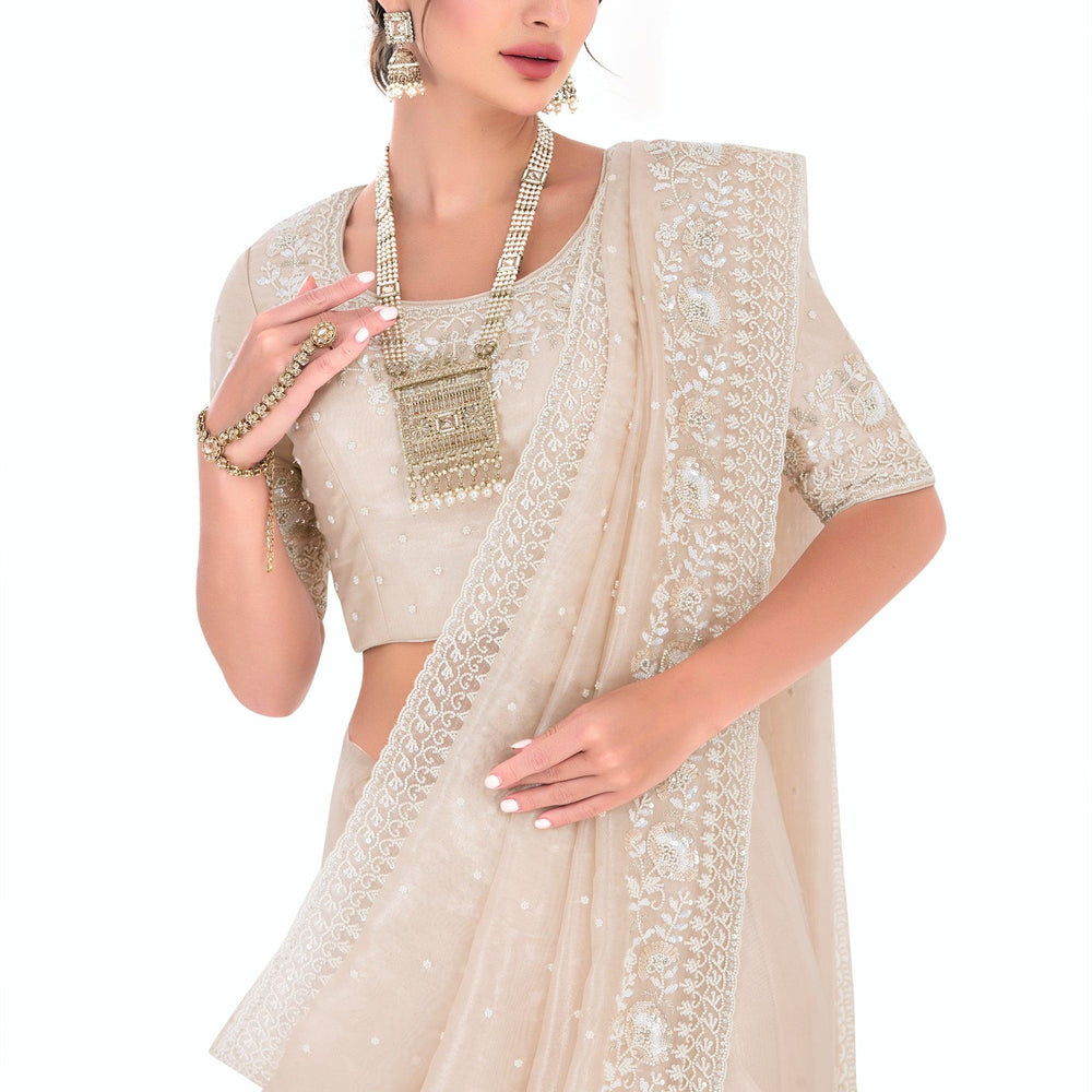 
                  
                    ivory designer saree
                  
                