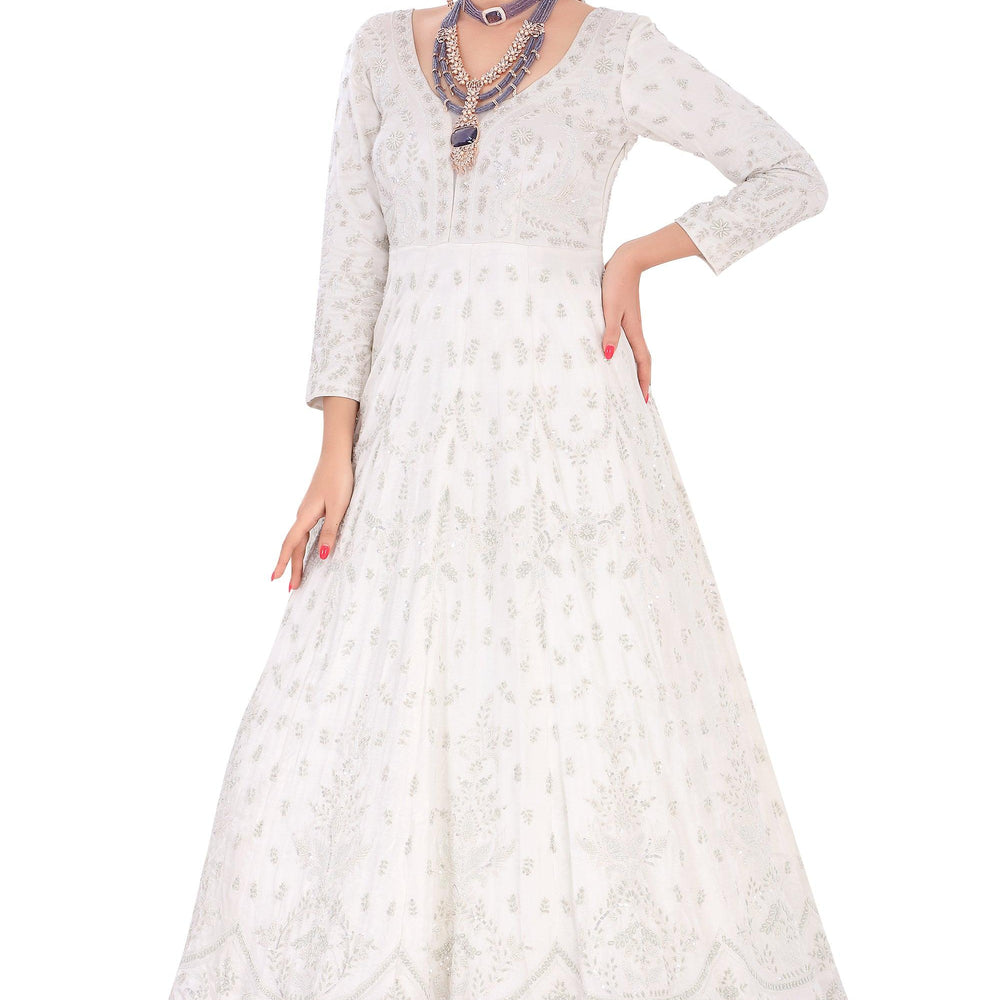 white gown for women