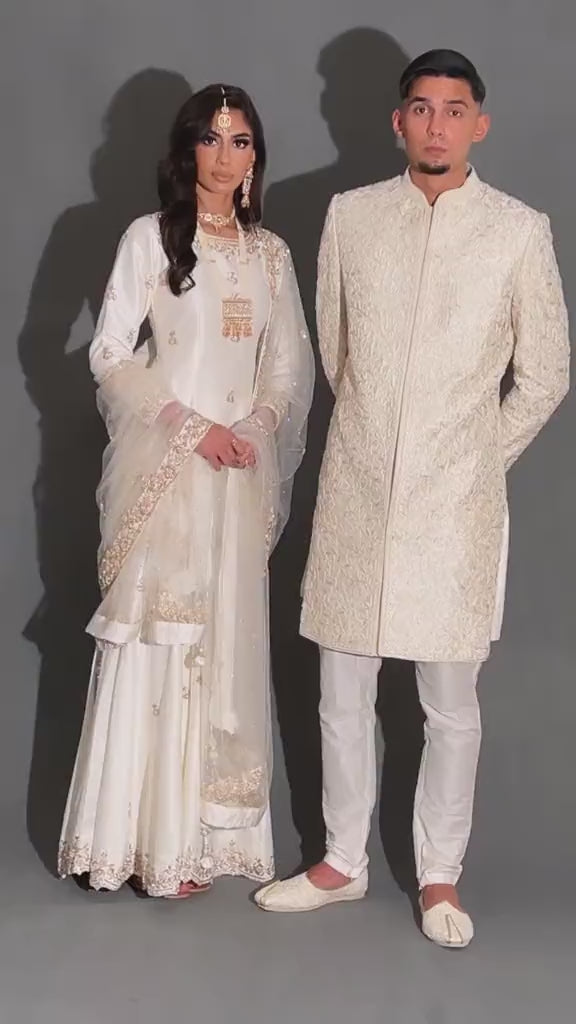 gharara with top