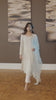 white kurta and pant set