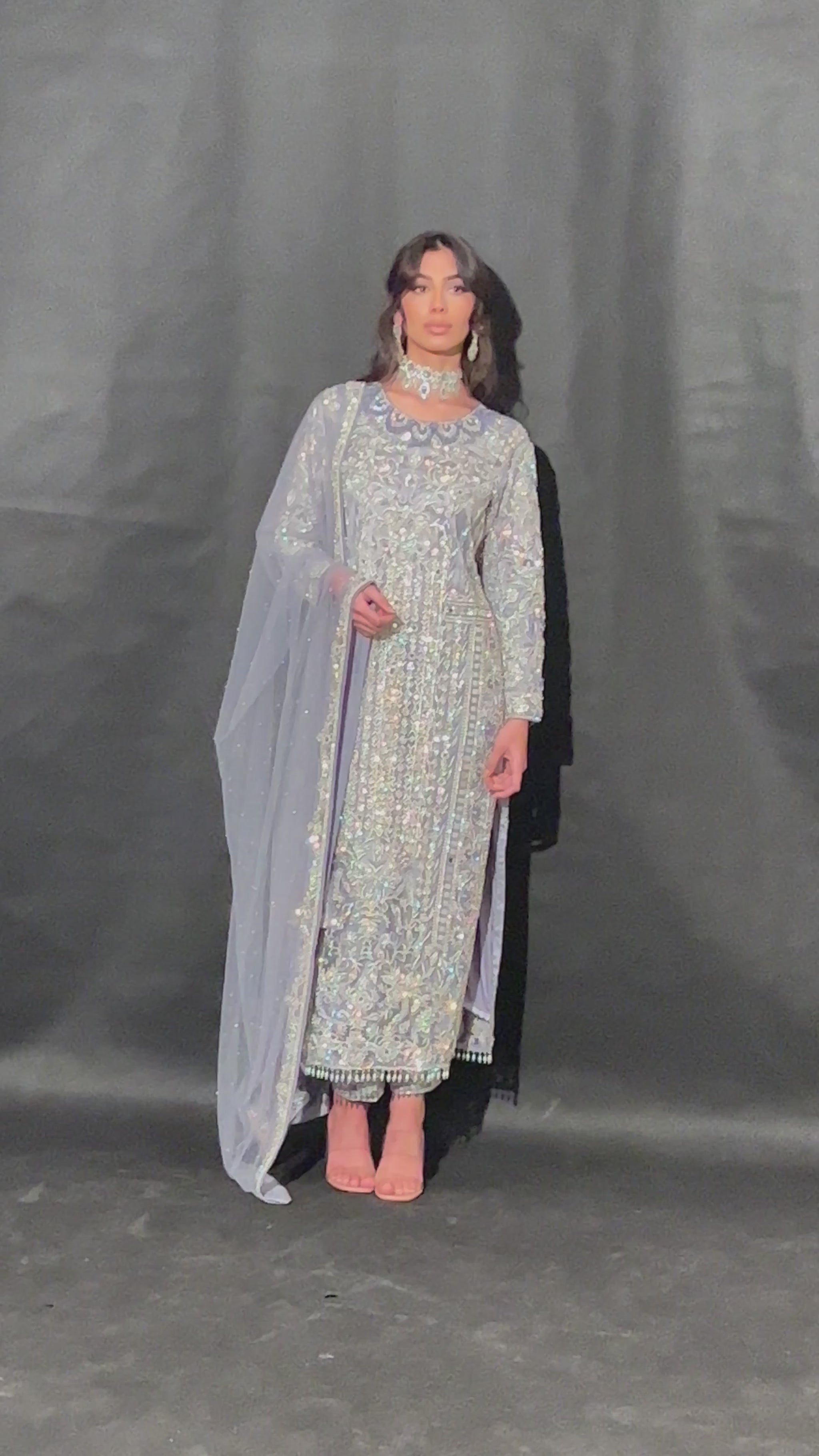 Net Kurta set