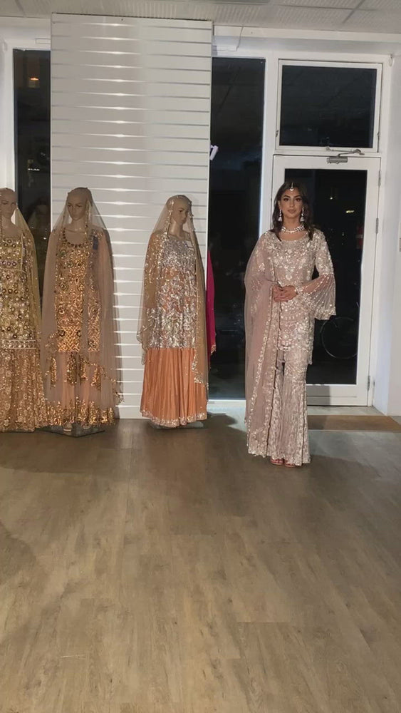 
                  
                    Load and play video in Gallery viewer, gharara dress
                  
                