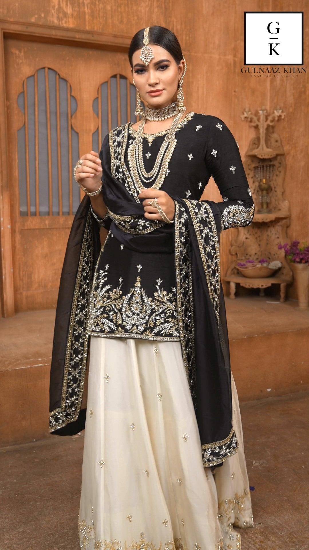 designer sharara suit