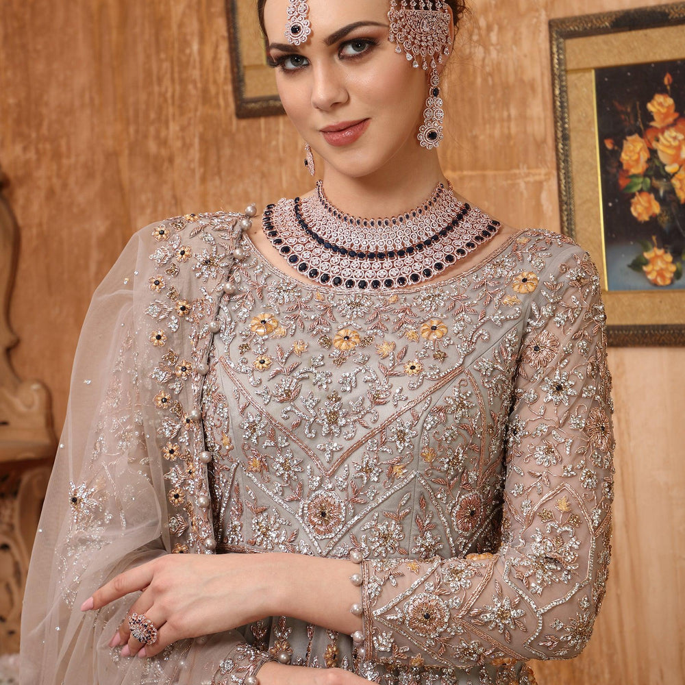 
                  
                    Peplum top and dupatta
                  
                