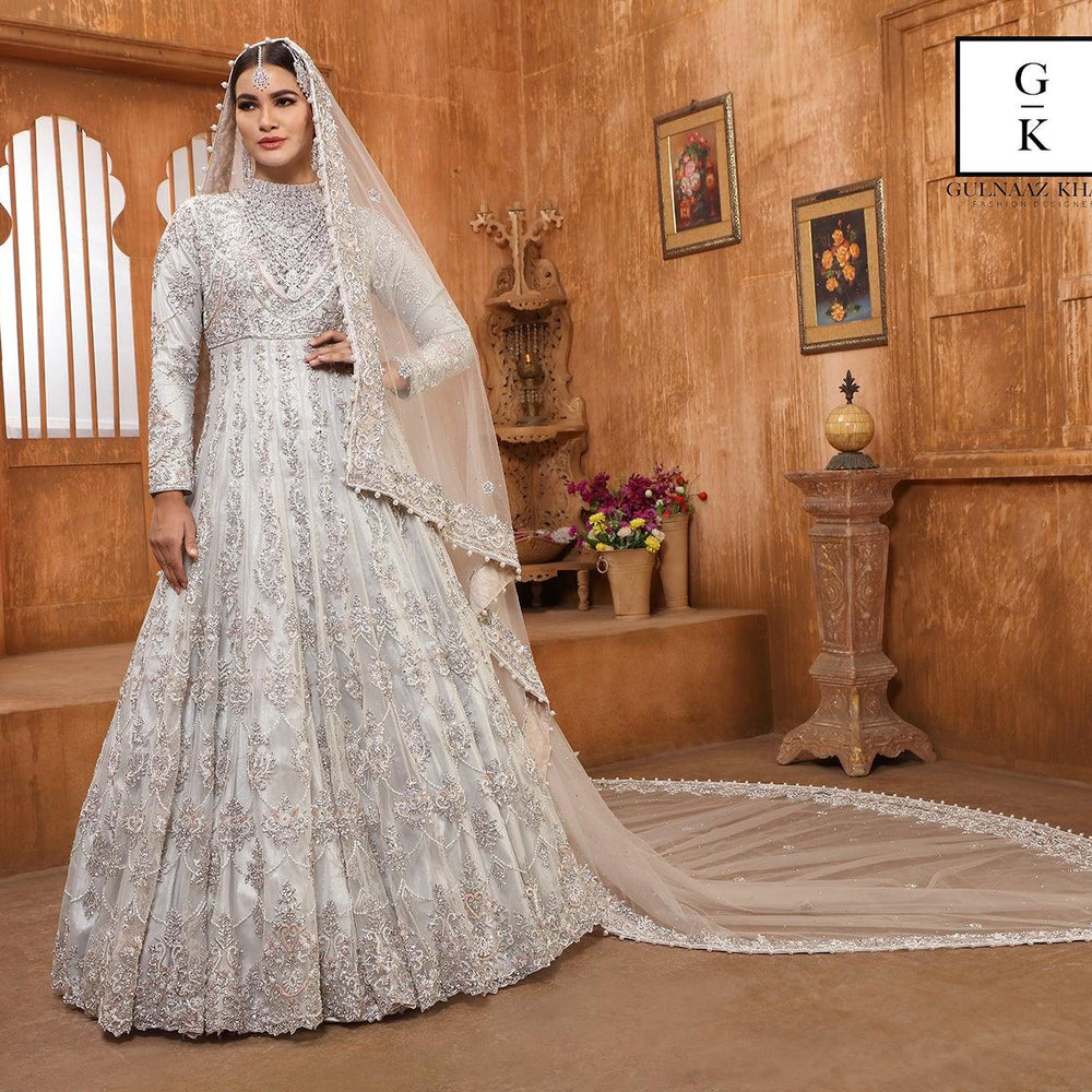 
                  
                    bridal gown with designer dupatta
                  
                