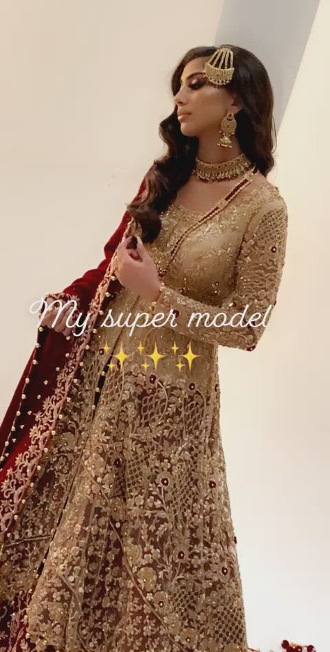 
                  
                    Load and play video in Gallery viewer, bridal lehenga
                  
                