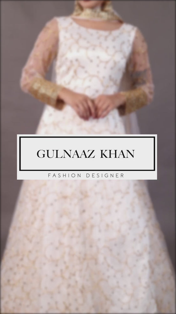 
                  
                    Load and play video in Gallery viewer, Kiah - Embroidered Anarkali gown
                  
                