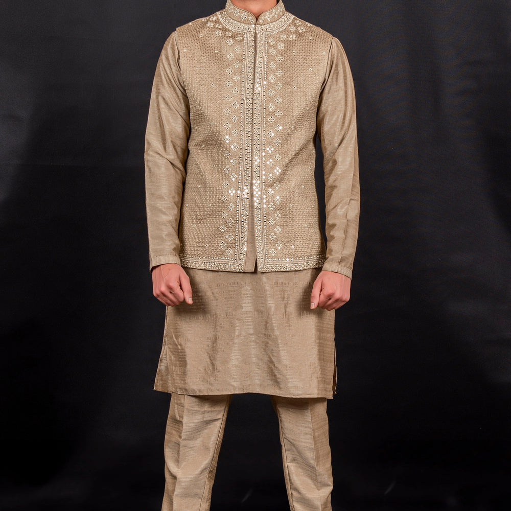 
                  
                    kurta pajama with waistcoat for wedding
                  
                