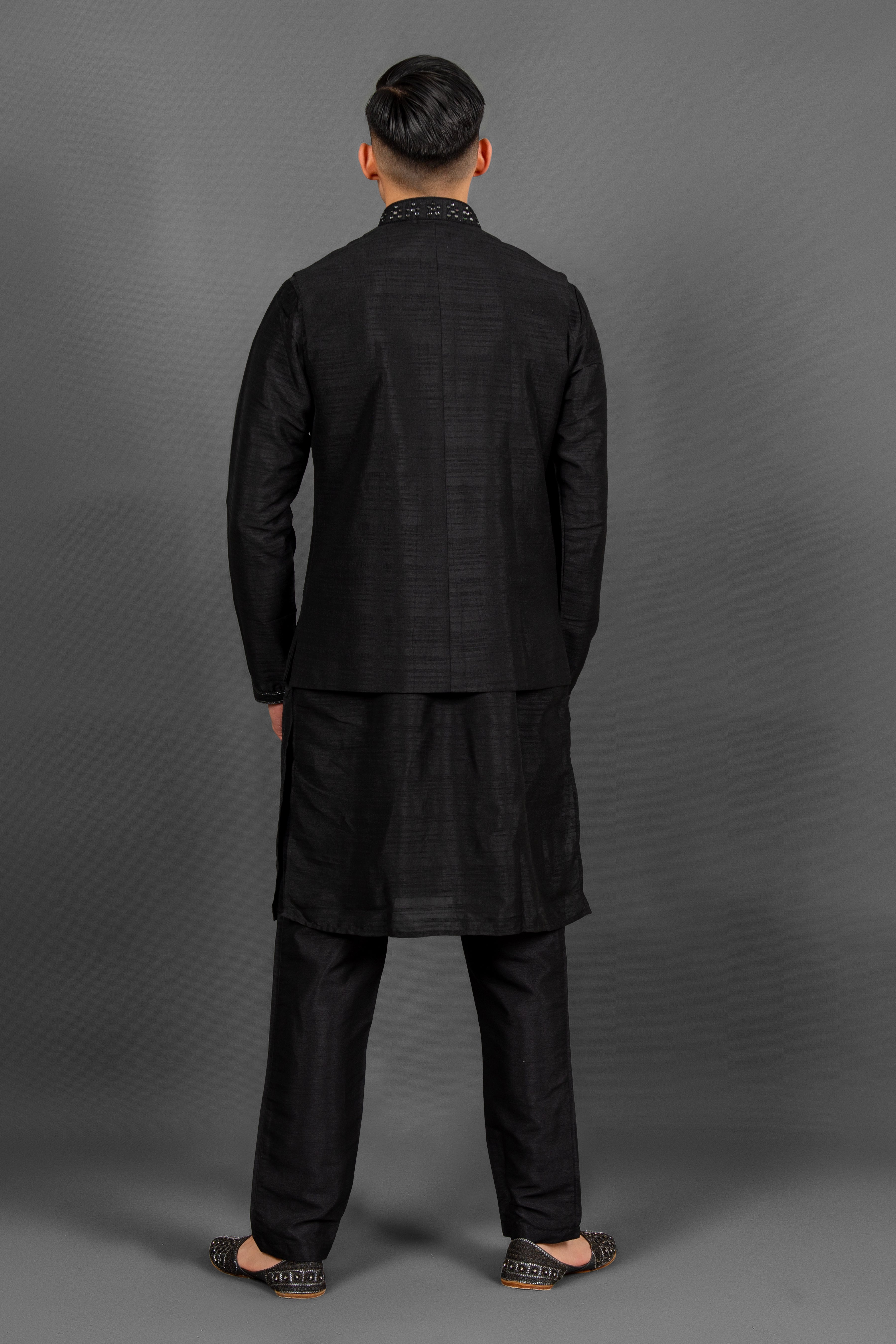 mens kurta pajama with waistcoat