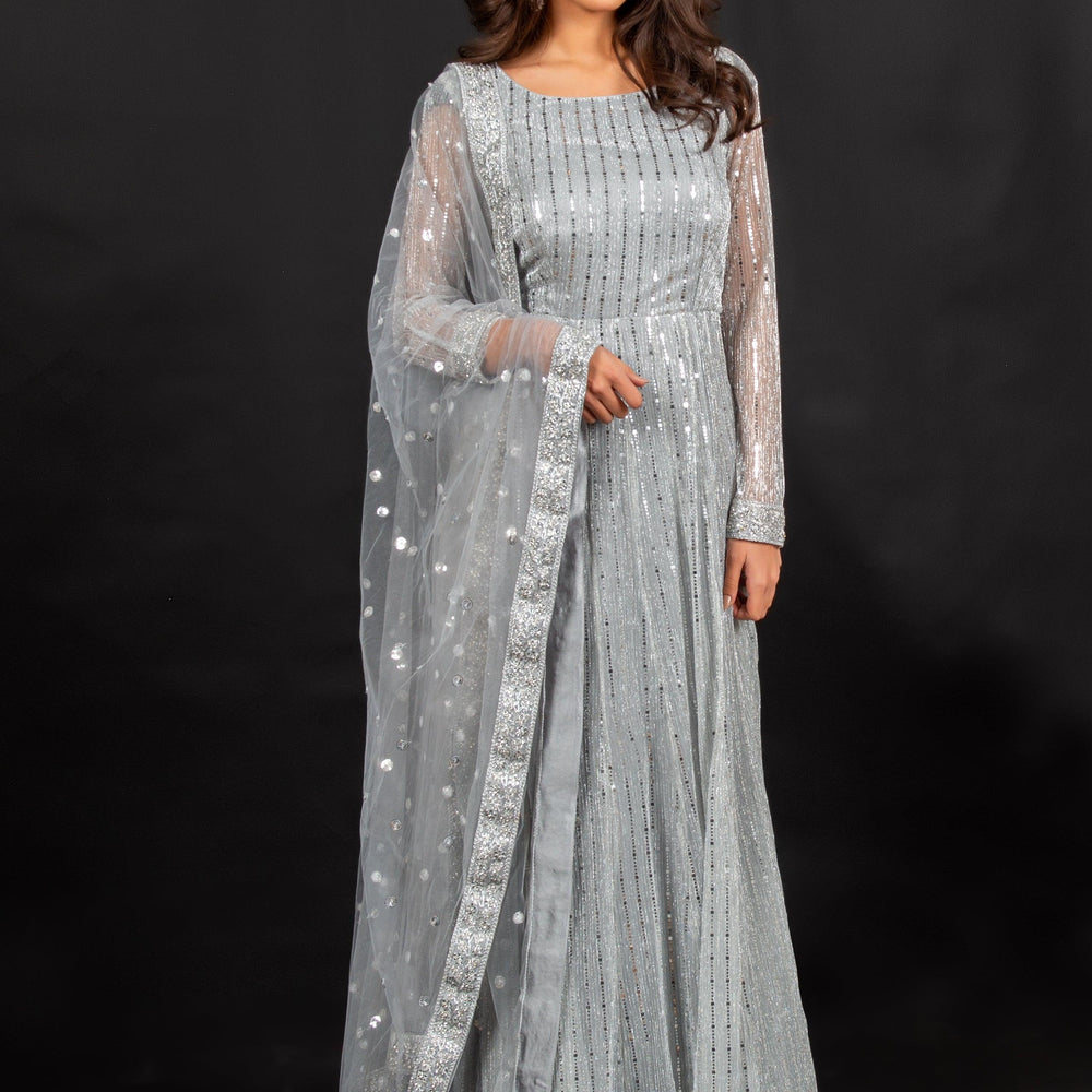 
                  
                    long party wear gown
                  
                