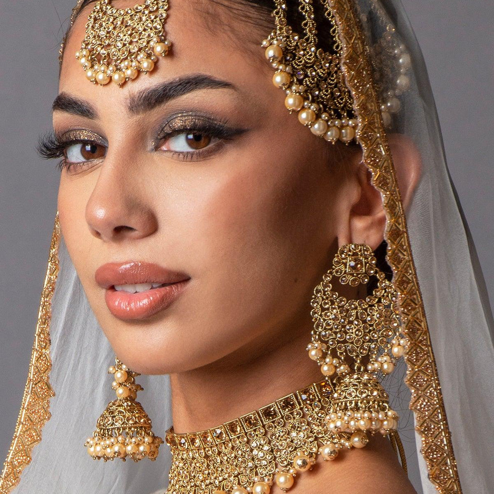 bridal necklace set