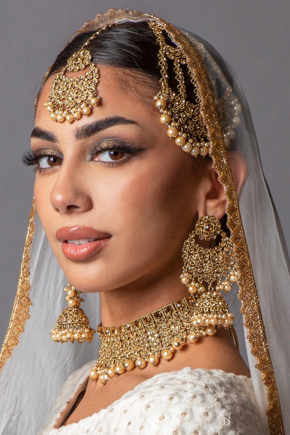 bridal necklace set