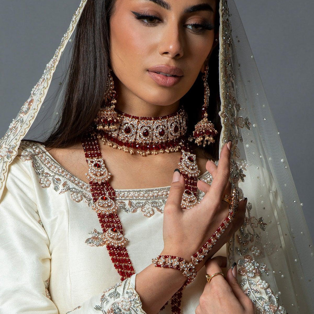 luxury bridal necklace set