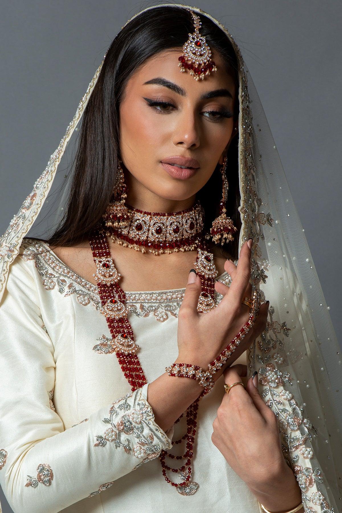 luxury bridal necklace set