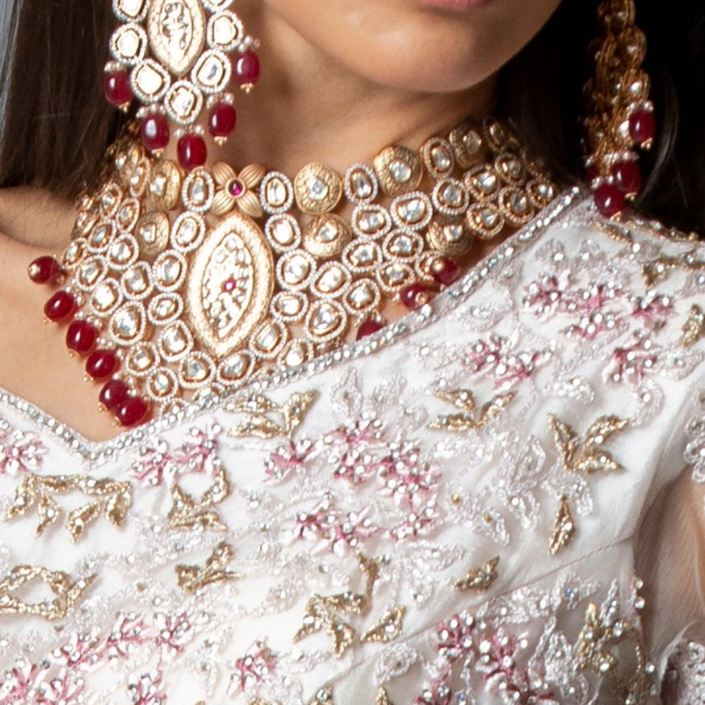 necklace set with earrings