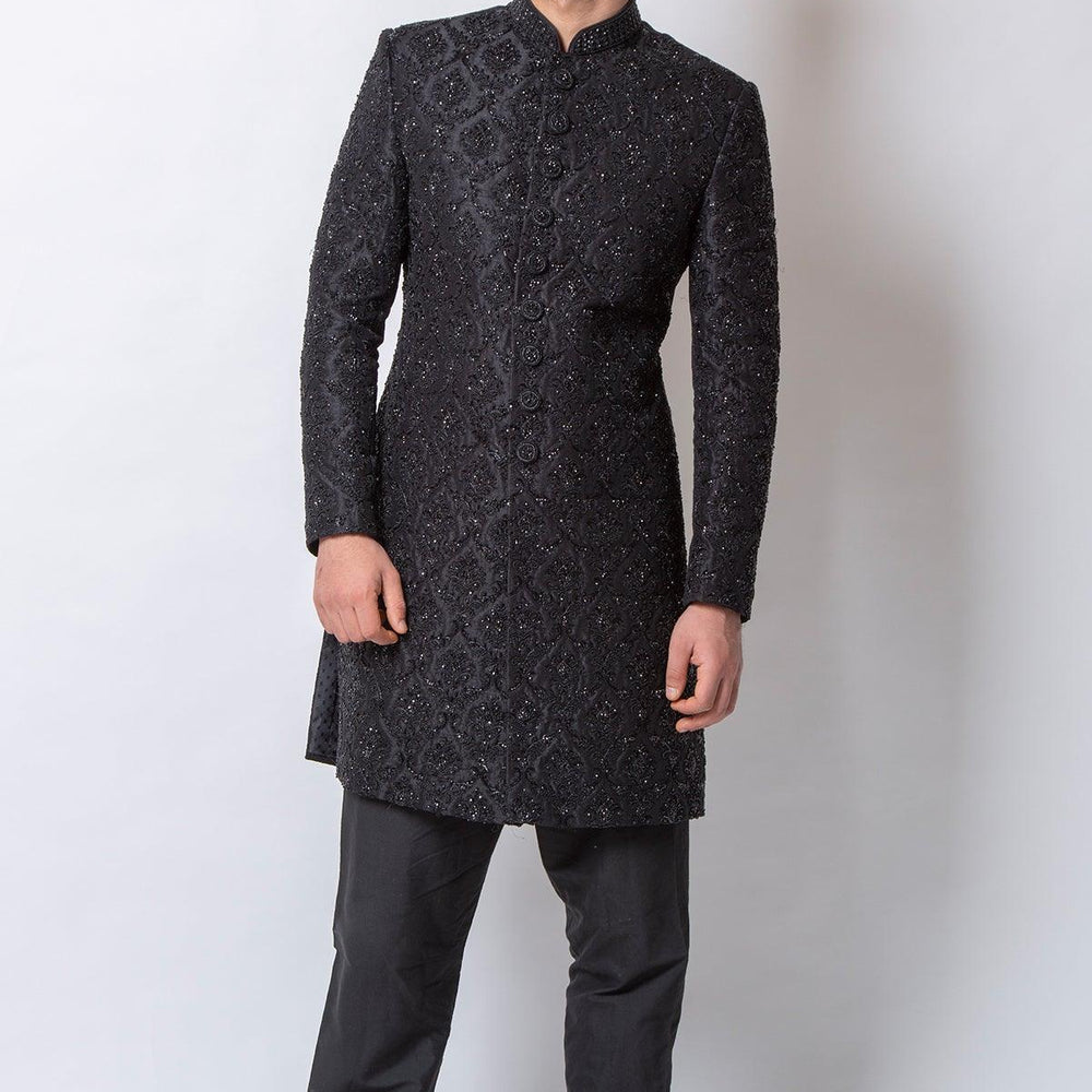
                  
                    black sherwani set
                  
                