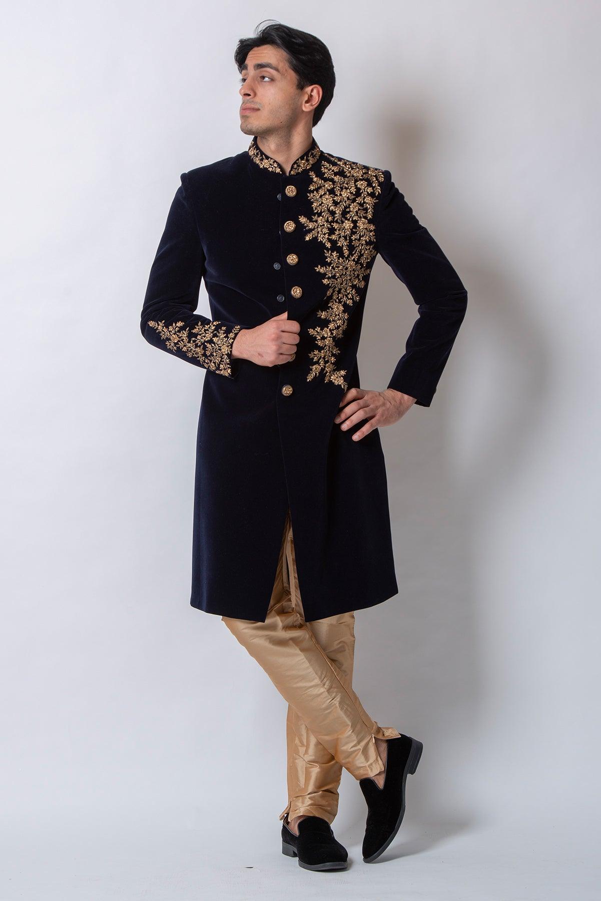 classic sherwani design