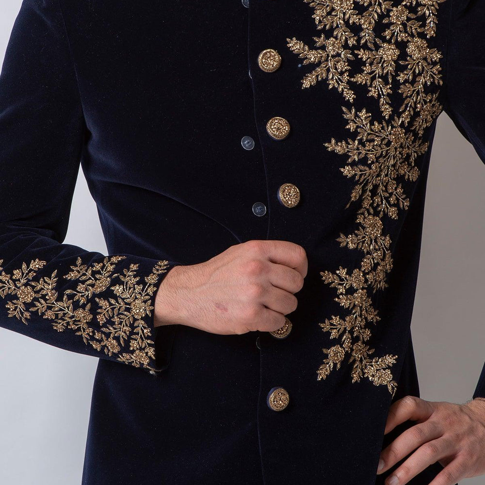 
                  
                    Royal Blue Sherwani
                  
                