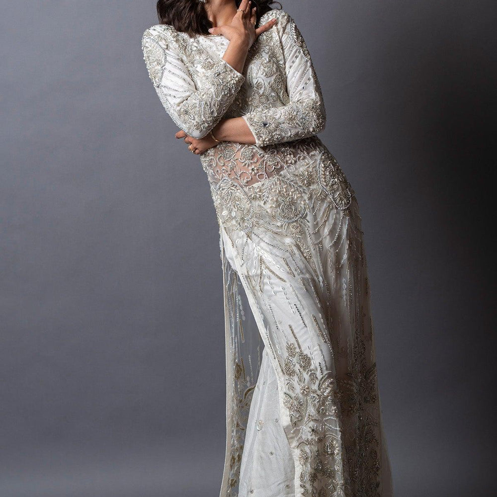 off white sharara set