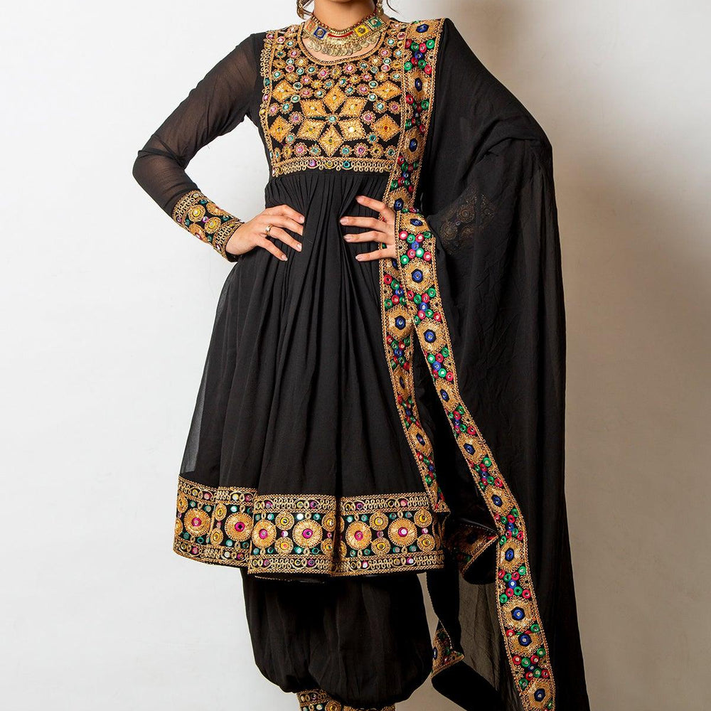 designer black peplum top