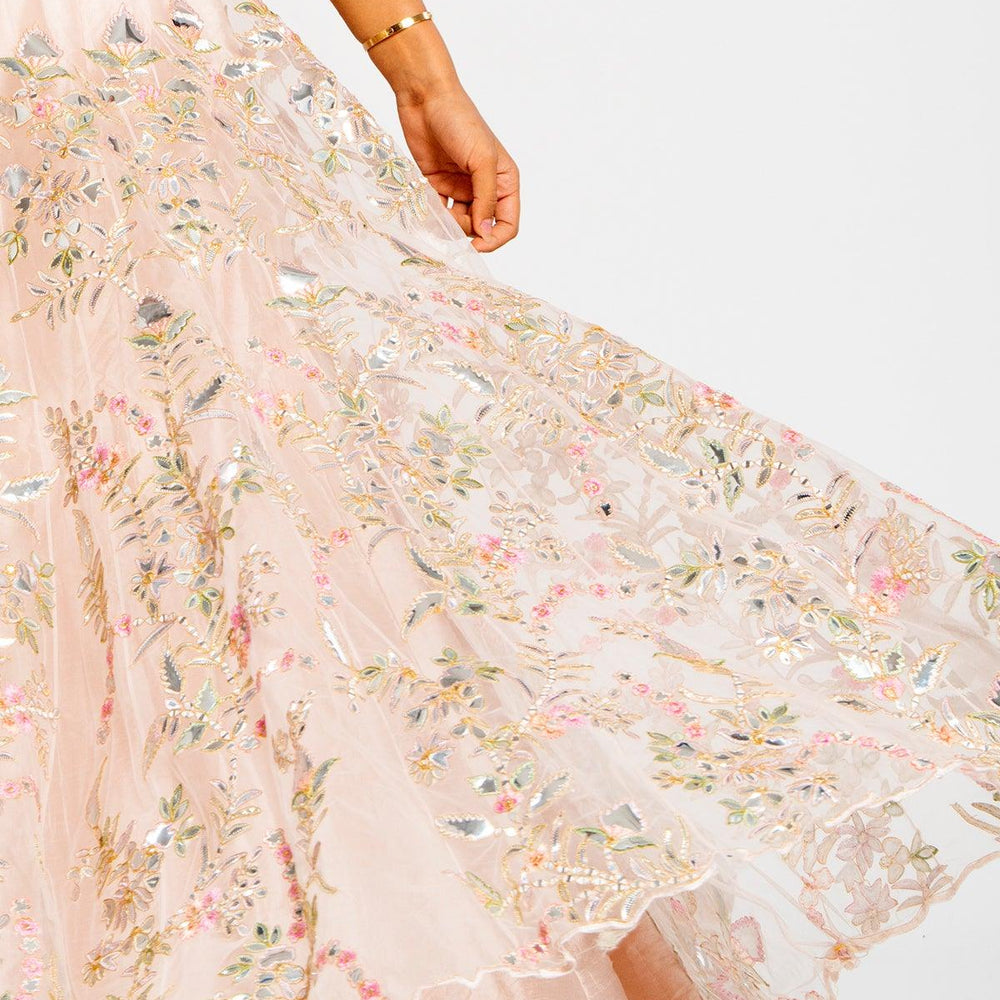 
                  
                    Lehenga for bridal in white
                  
                