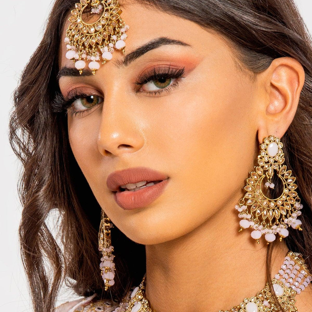 
                  
                    Pink Abla lehenga 
                  
                