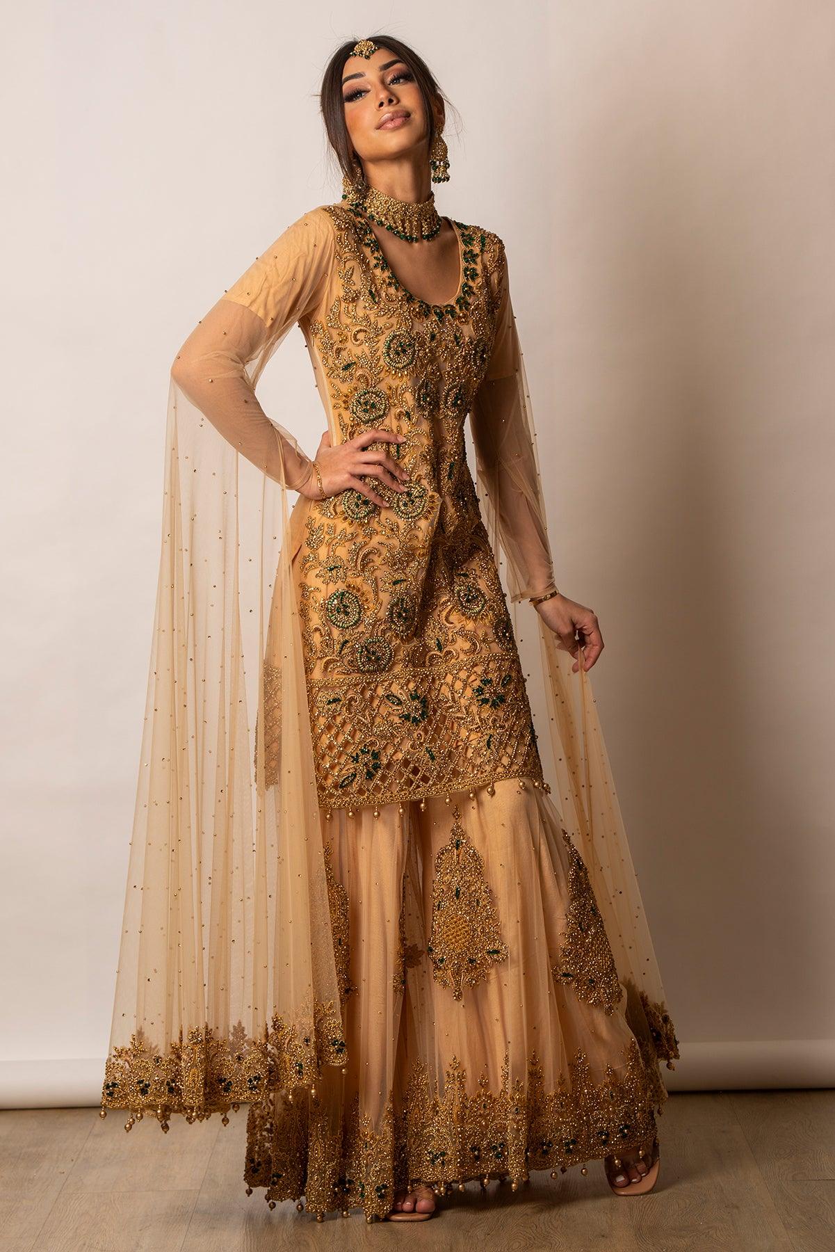 long kameez with lehenga for women 