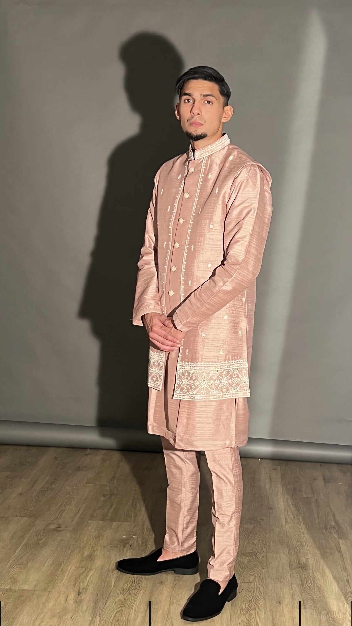 kurta pajama with waistcoat