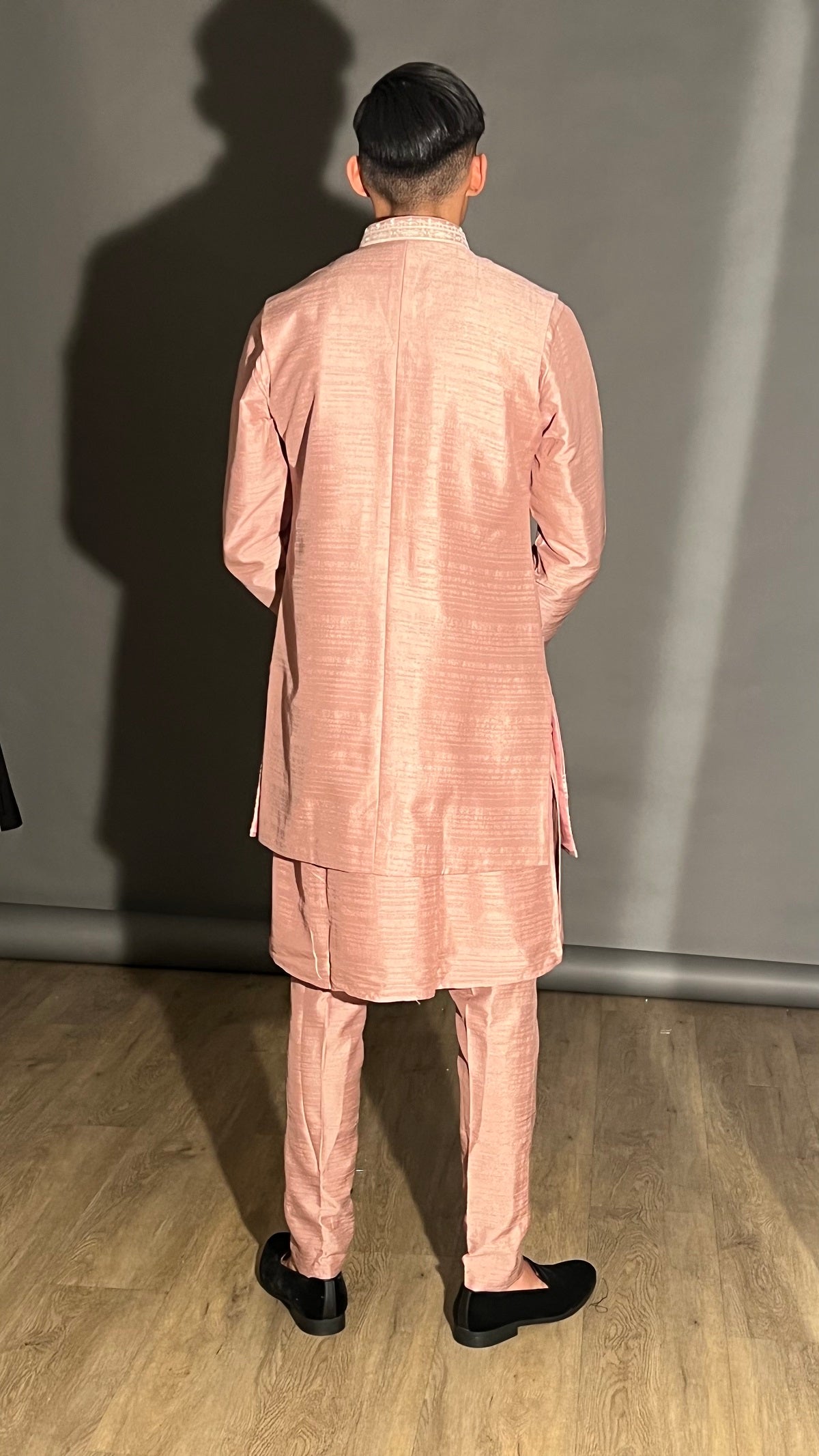 kurta pajama with waistcoat for wedding