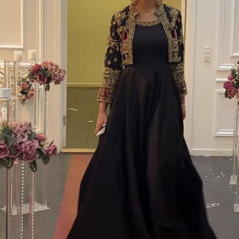 
                  
                    long party wear gown
                  
                