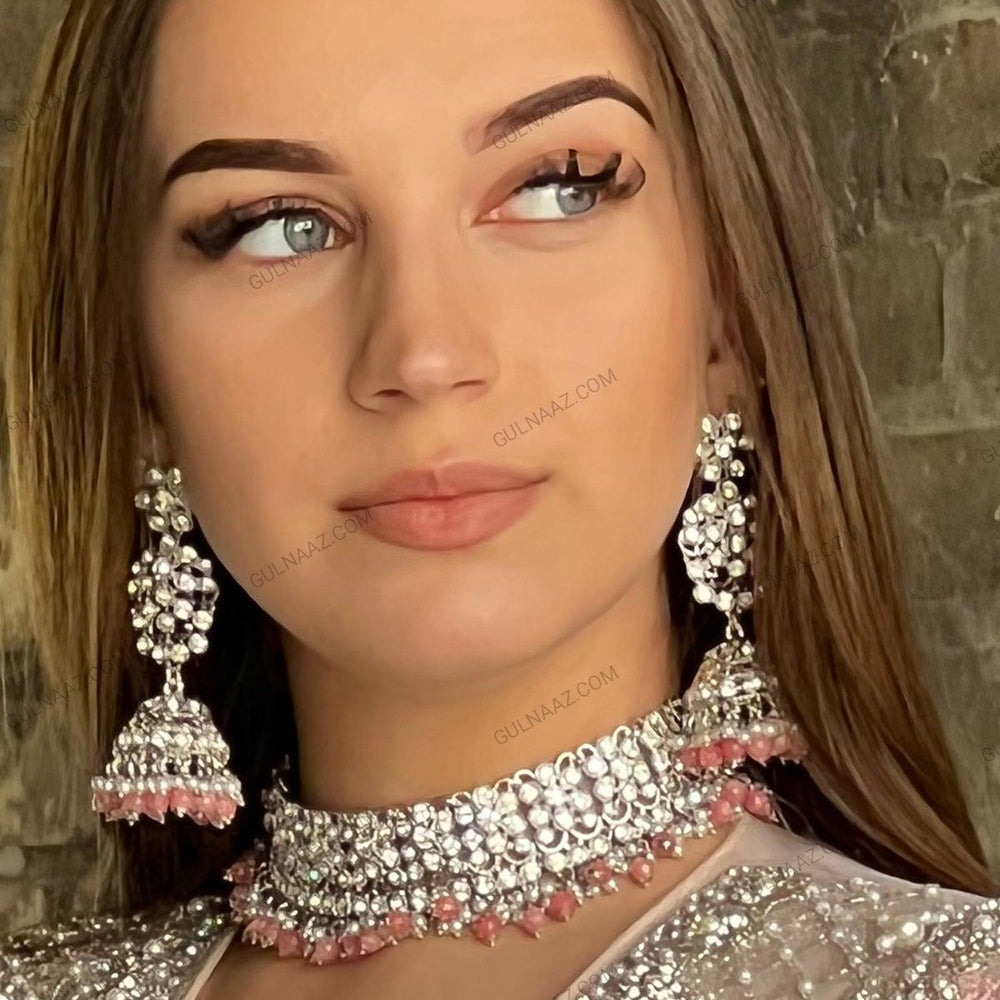 necklace set with earrings