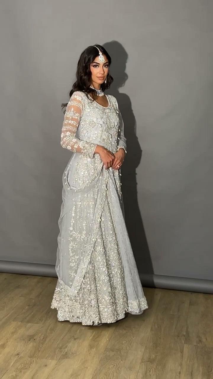 Api Nazia 3 Party wear Classic gown | Nazia By Gulnaaz Khan – Gulnaaz Fashion