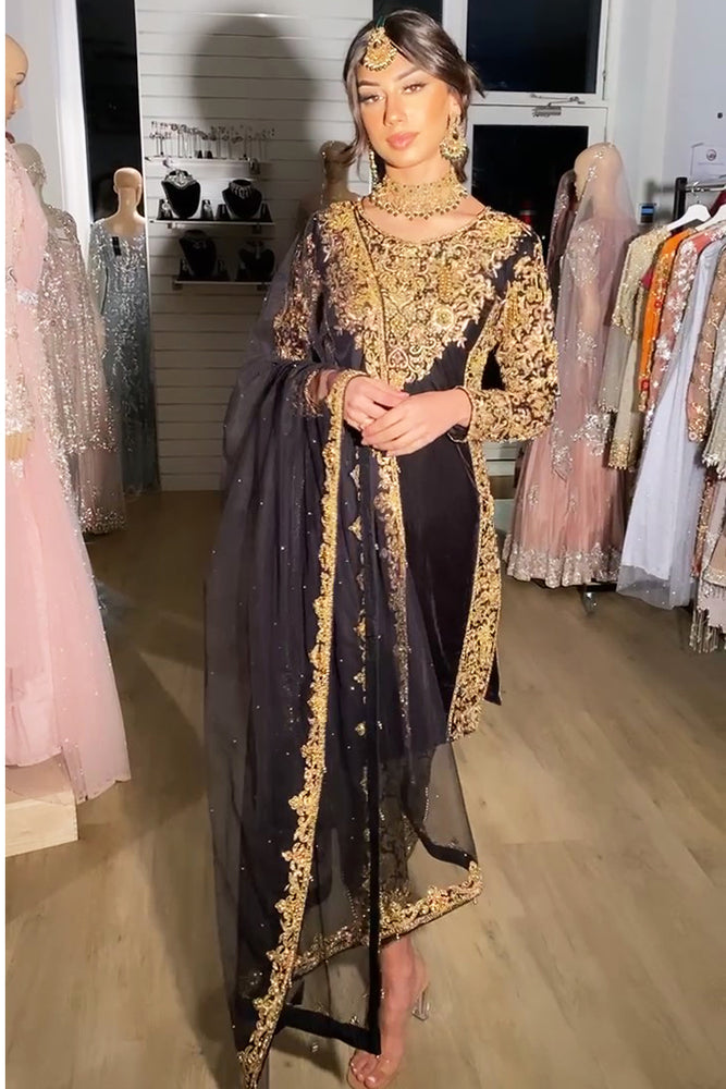 designer kurta set with dupatta