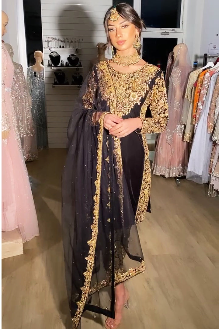 designer kurta set with dupatta