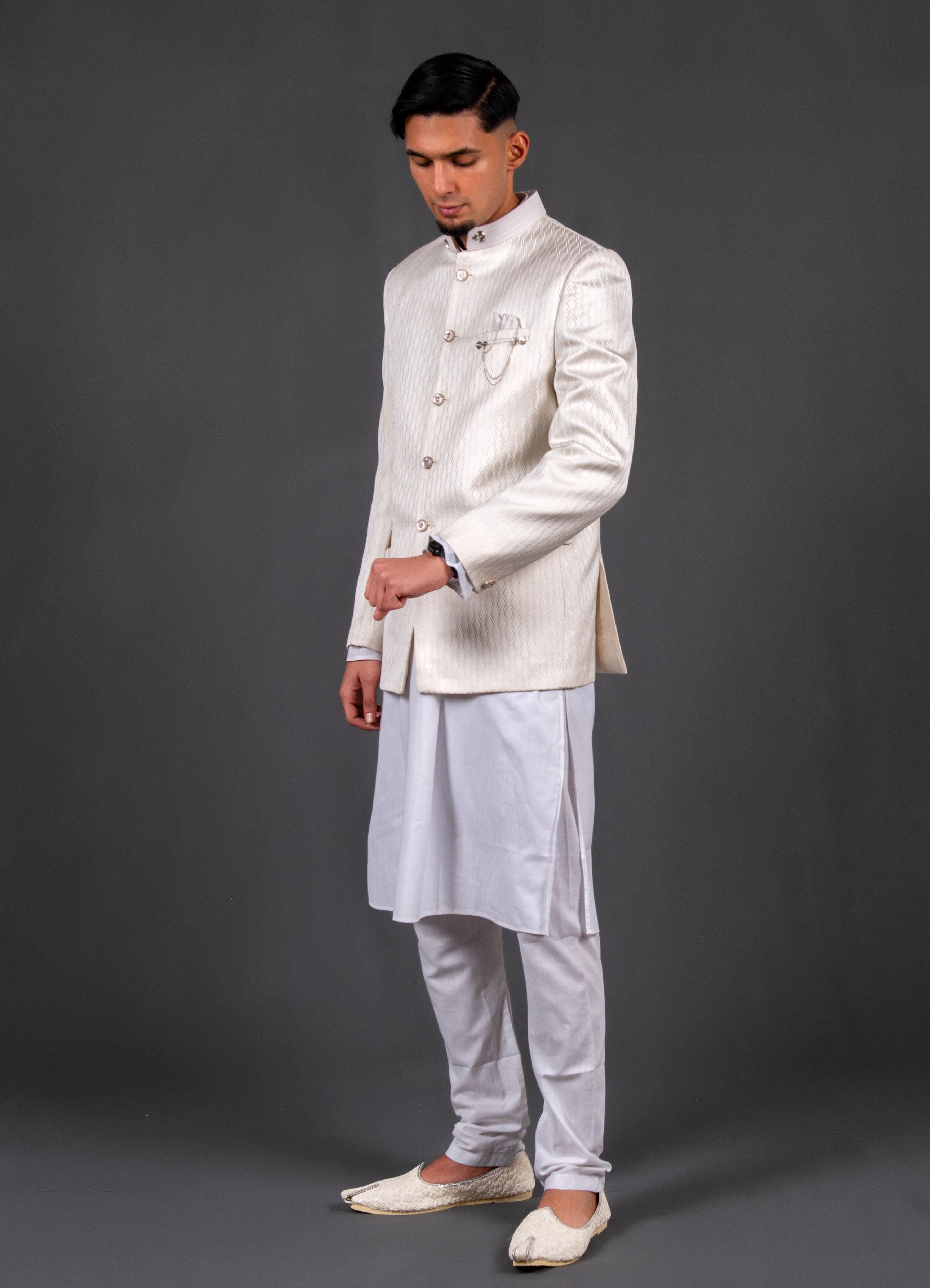 Kurta pajama with jodhpuri on sale jacket