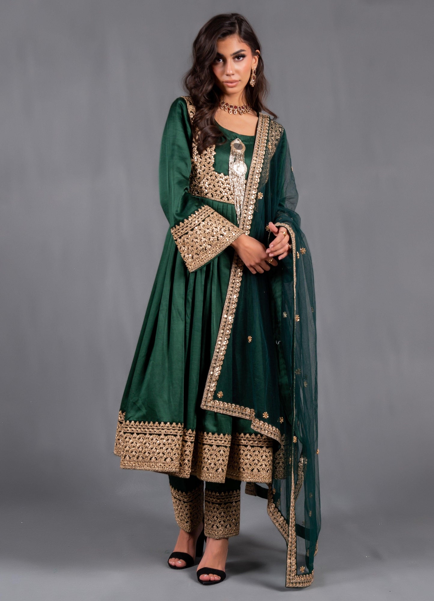 afghani dress