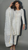 white kameez pant