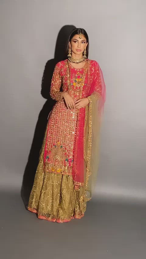
                  
                    Load and play video in Gallery viewer, lehenga with kameez
                  
                